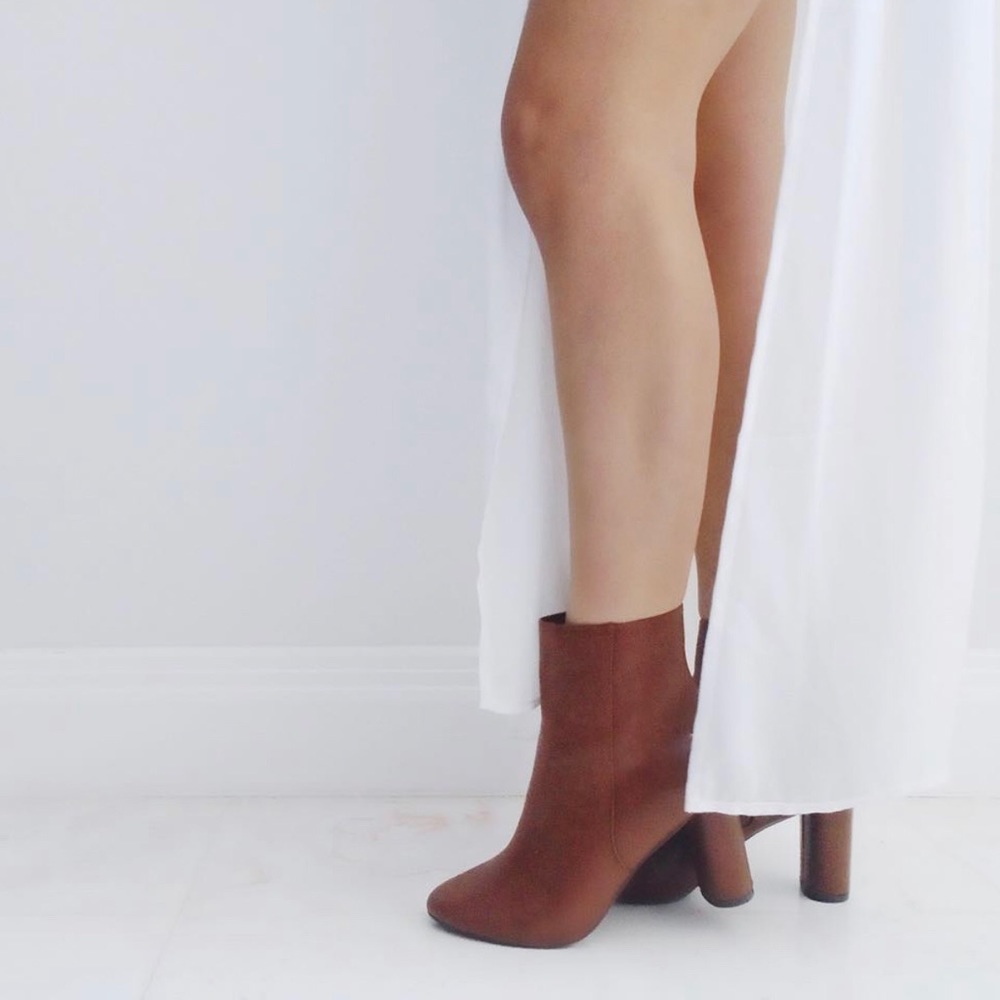 Brown Ankle Booties